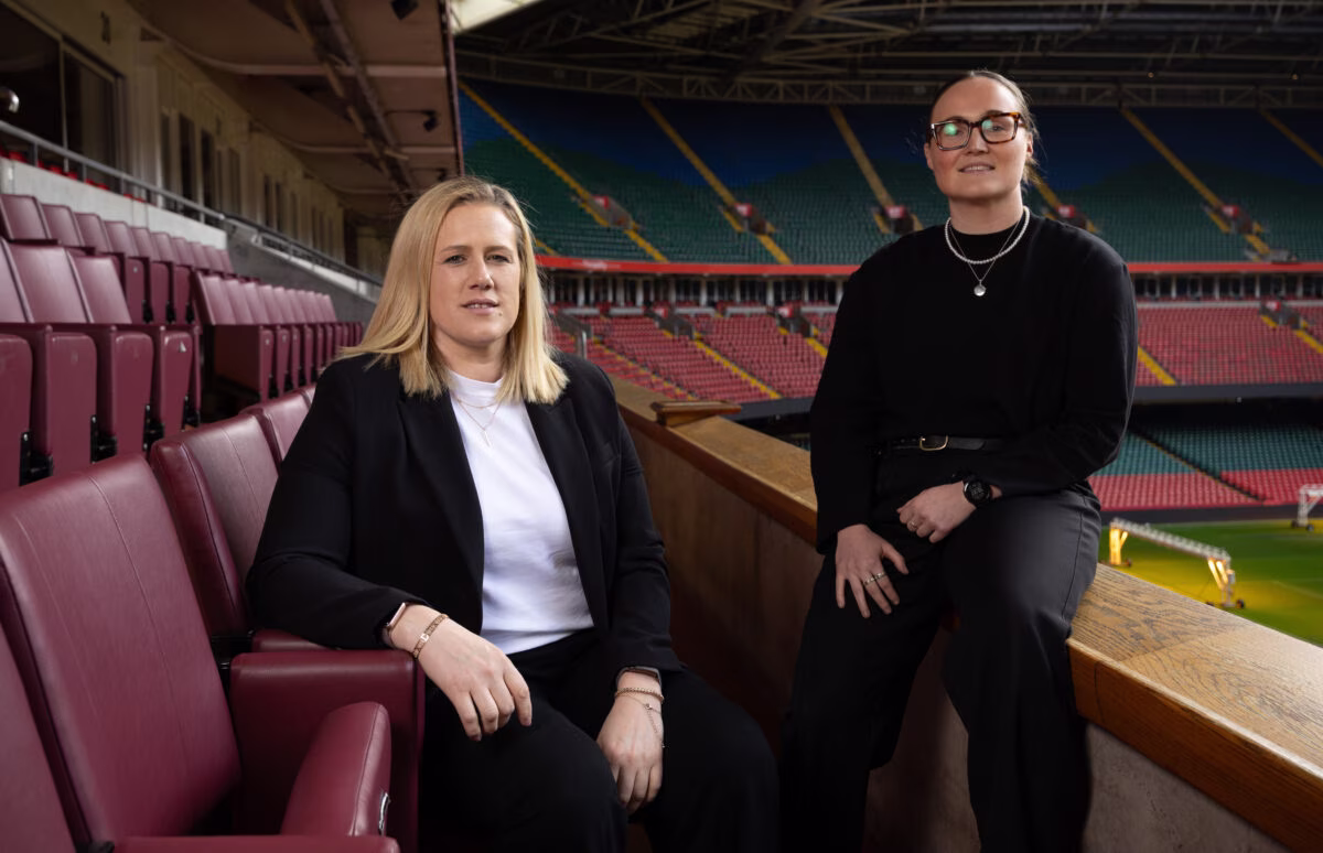 New Wales Women’s Rugby Committee members Vicki Sutton and Florence Williams