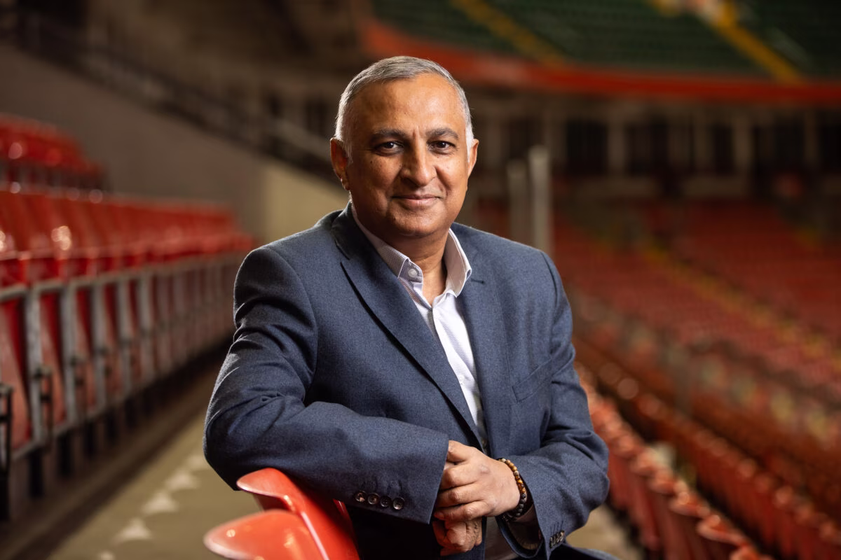 14.05.26 - Ashok Ahir, Welsh Rugby Unions Director of Corporate Affairs Ashok Ahir, Welsh Rugby Union's Director of Corporate Affairs