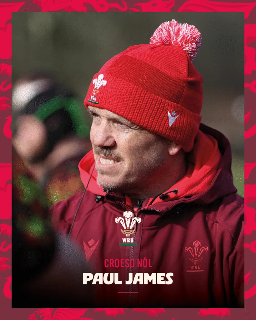 Paul James joins Wales as men's scrum coach