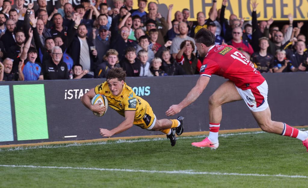 Dragons’ fans raise the roof at Rodney Parade as Scarlets are hit for six